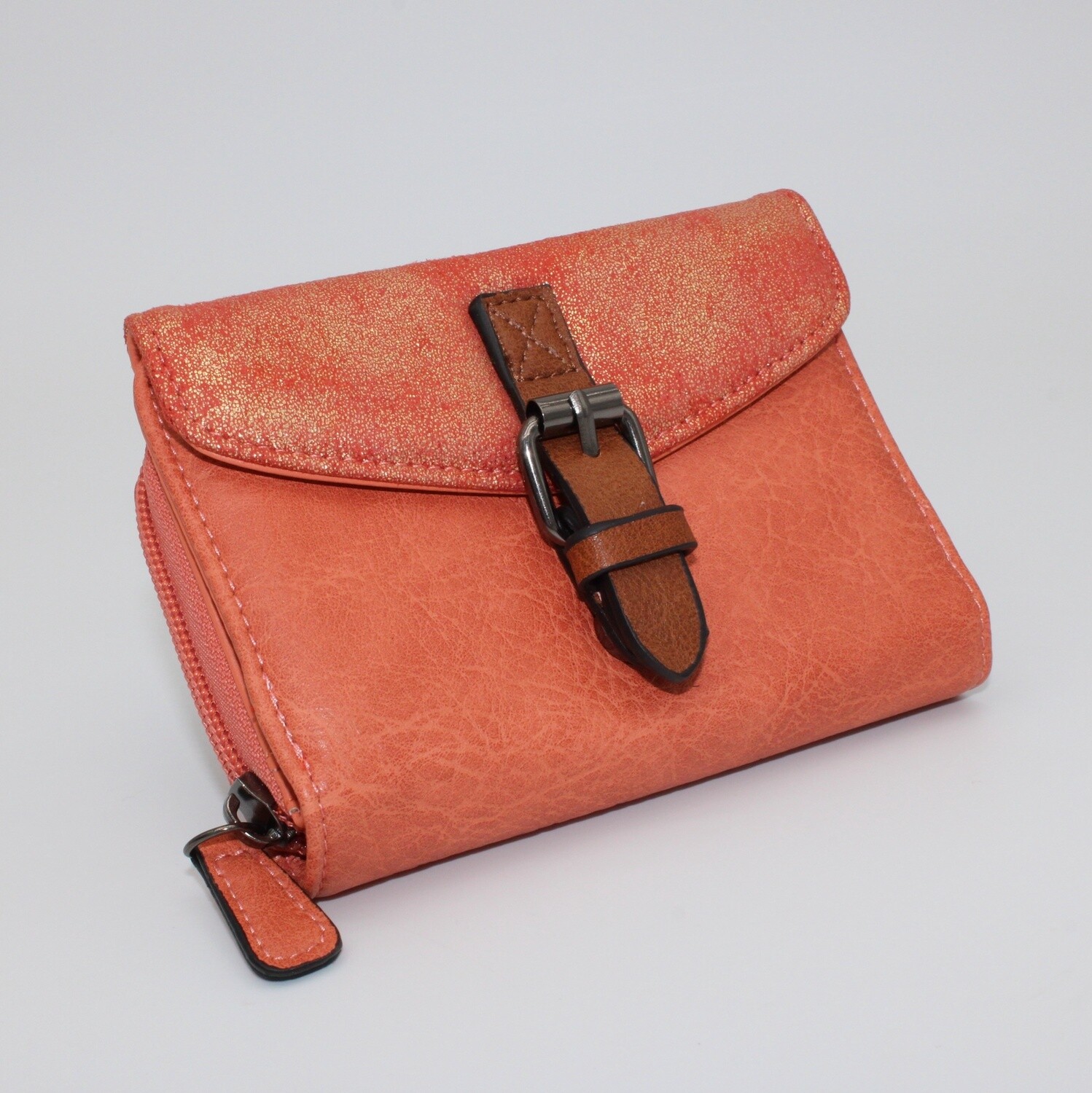 Petit portefeuille orange