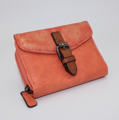 Petit portefeuille orange