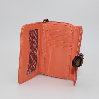 Petit portefeuille orange
