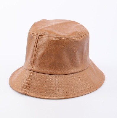 Bob en similicuir camel