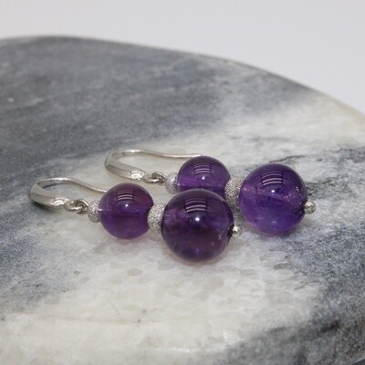 Boucles d&#39;oreilles pierre naturel