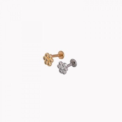 Piercing en plaqué or