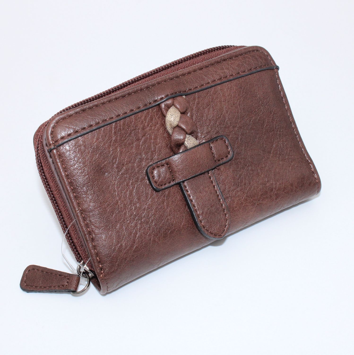 Petit portefeuille marron