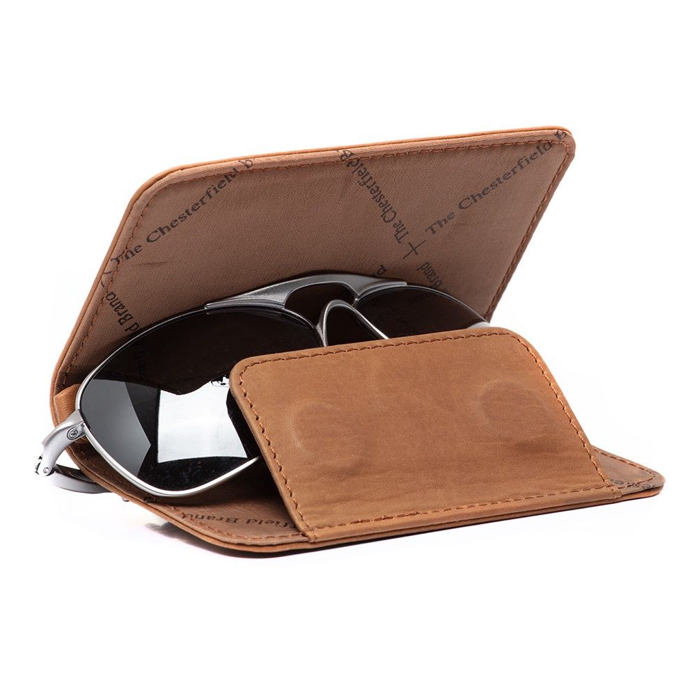 Etui à lunette MAPLEWOOD cognac