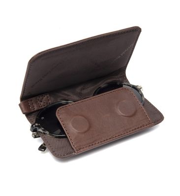 Etui à lunette MAPLEWOOD marron