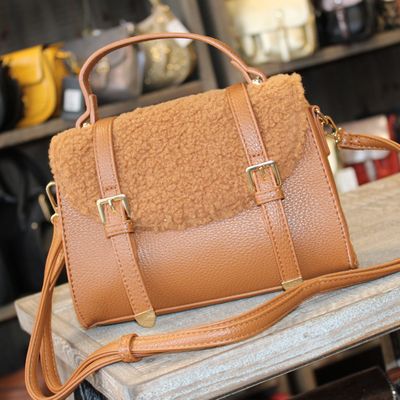 Mini sac TEDDY camel