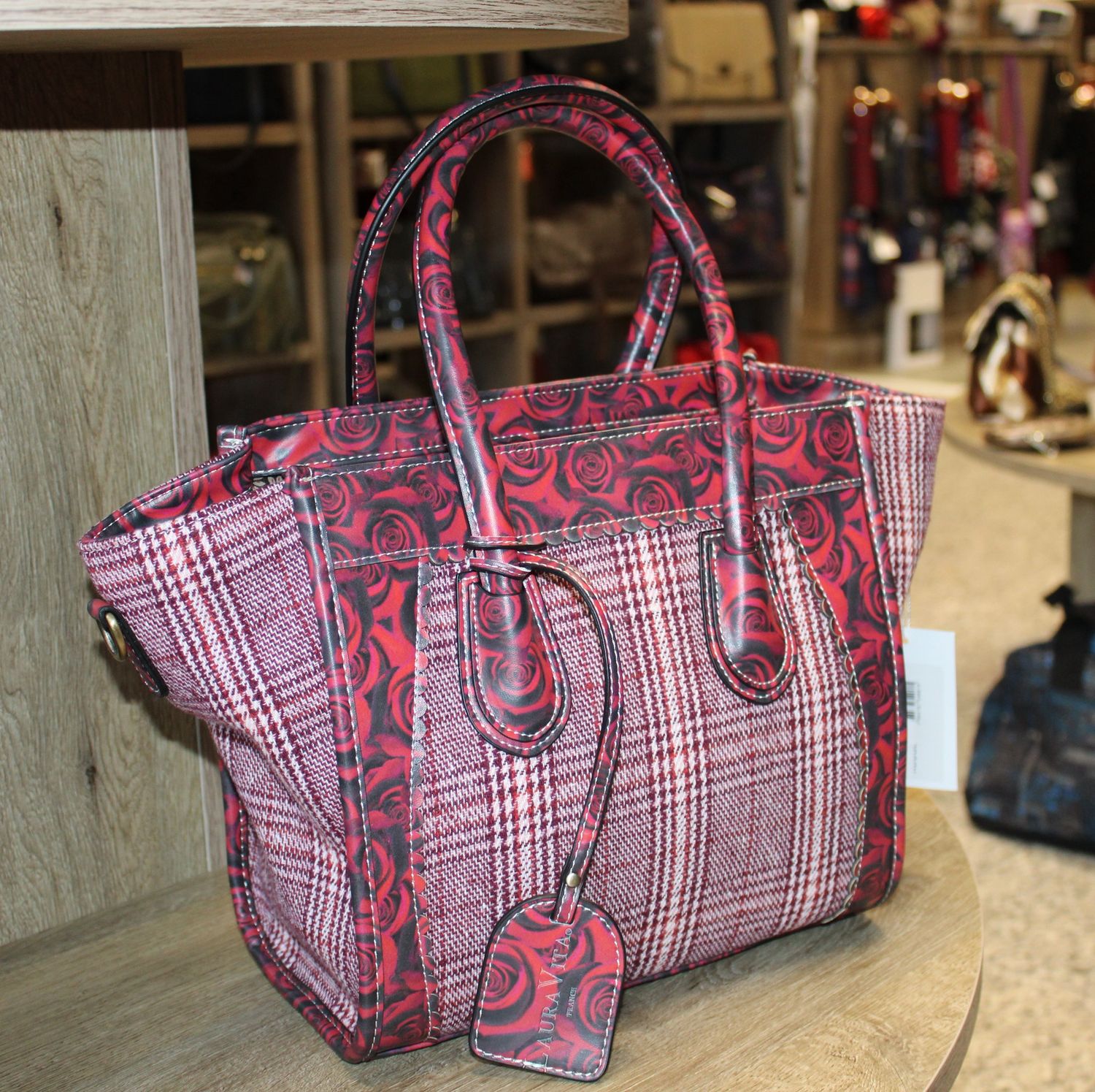 Sac bi matières rouge