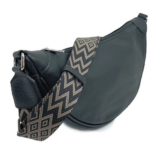 .Sac banane noir.