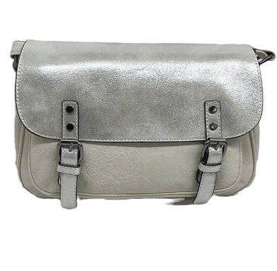 Sac bandoulière beige (maxi format)