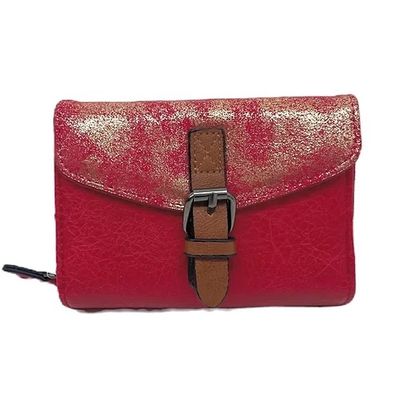 Petit portefeuille rouge