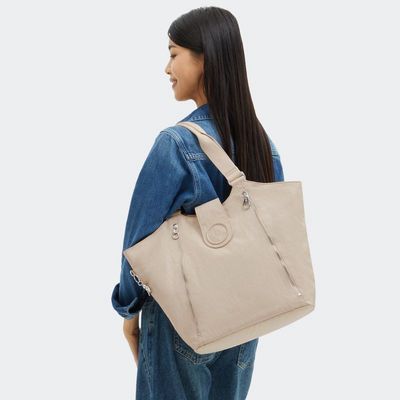 Grand sac RECICELY Beige Spice