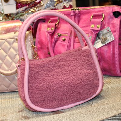 Mini sac à main TEDDY rose