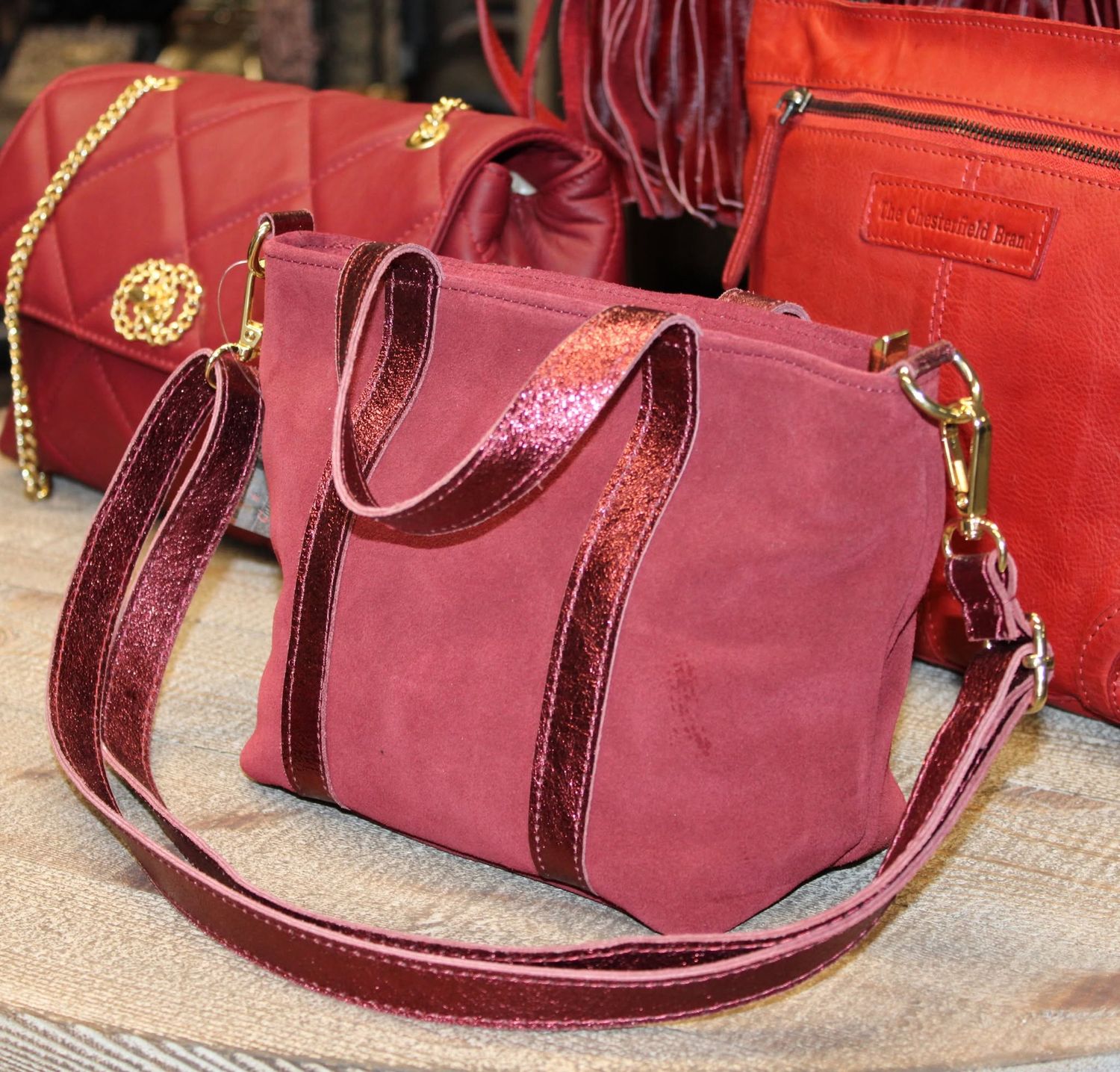 ..Sac bandoulière en cuir..