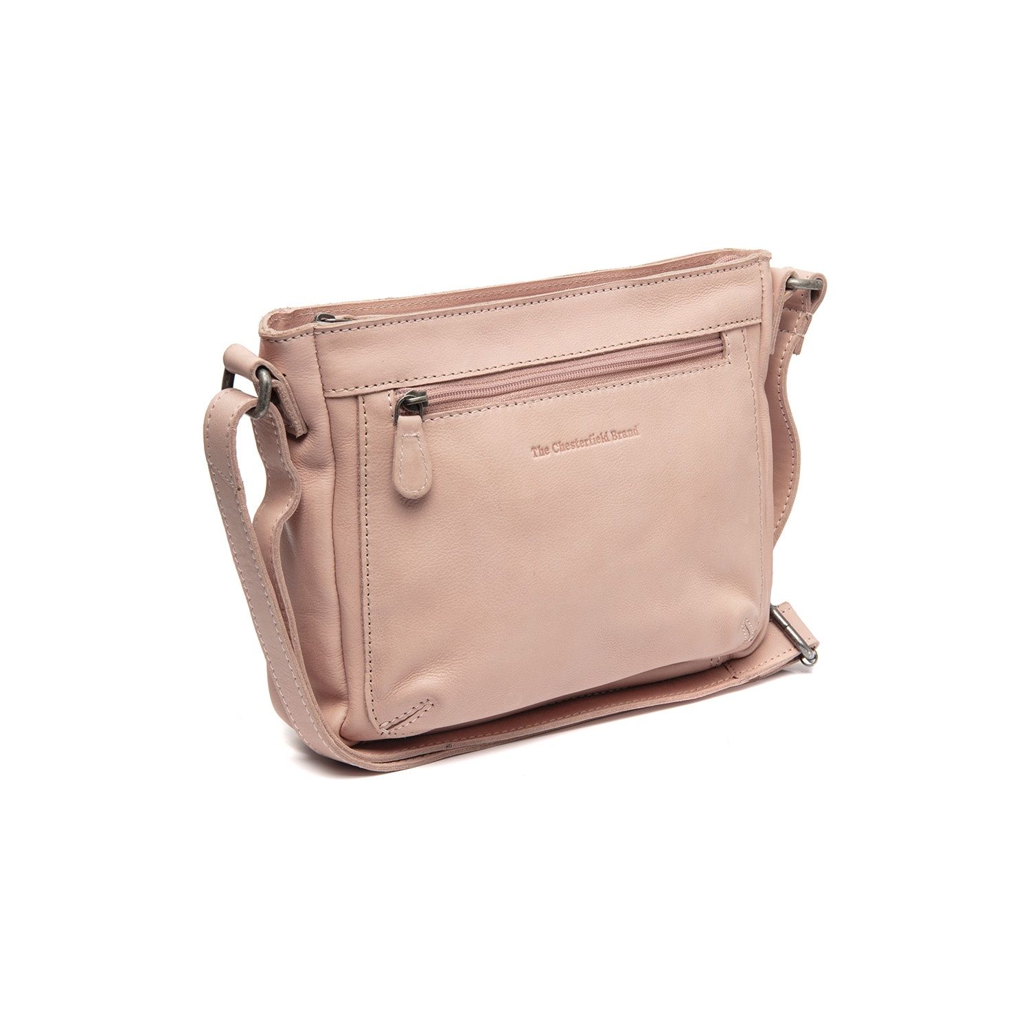 Sac bandoulière ASTON rose pâle