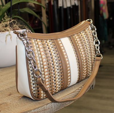 Sac bi matière taupe