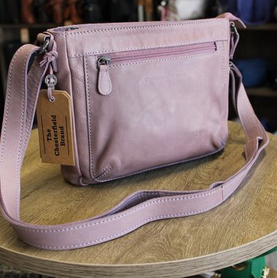 Sac bandoulière ASTON lilas