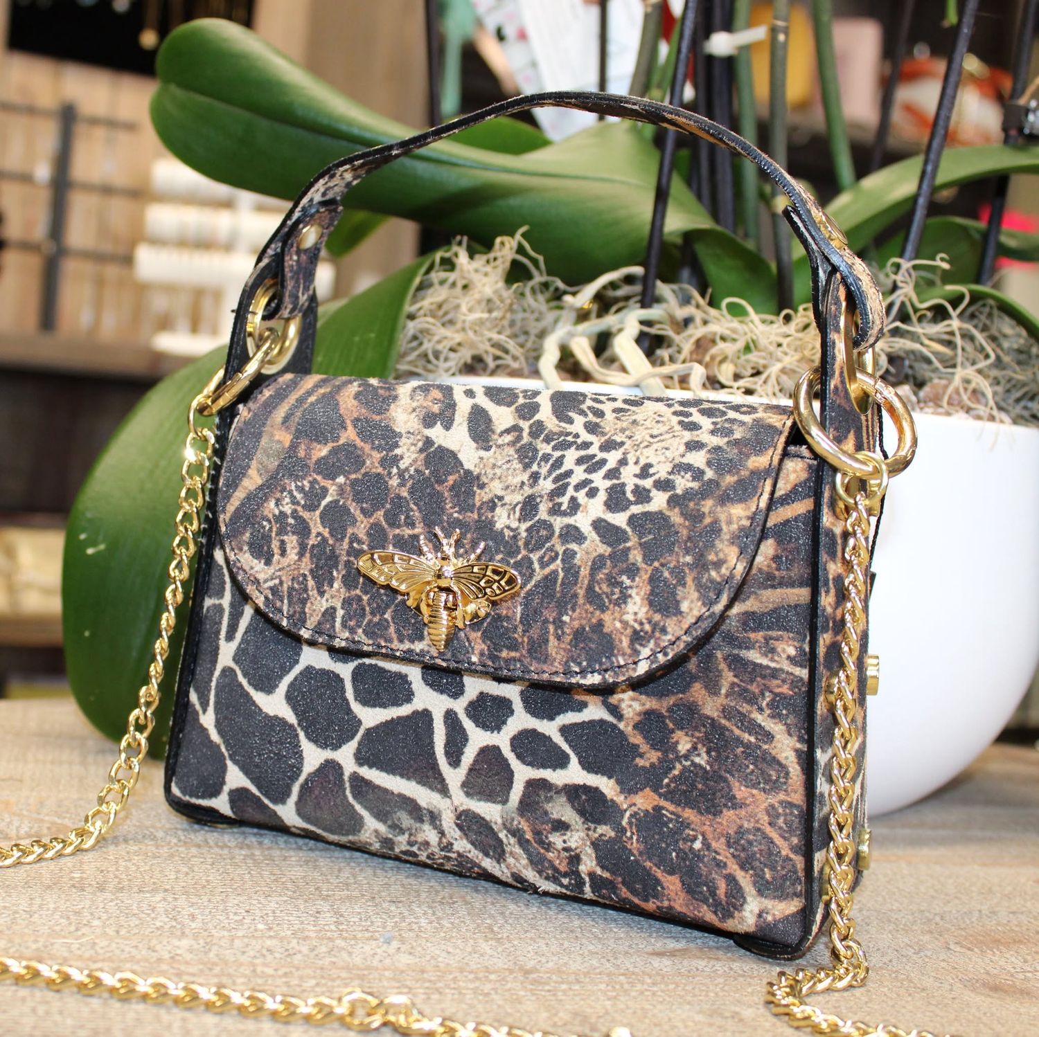 Sac à bandoulière en cuir