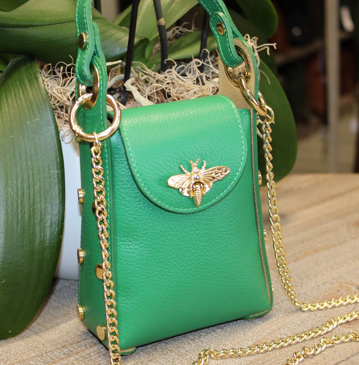 Sac à bandoulière en cuir