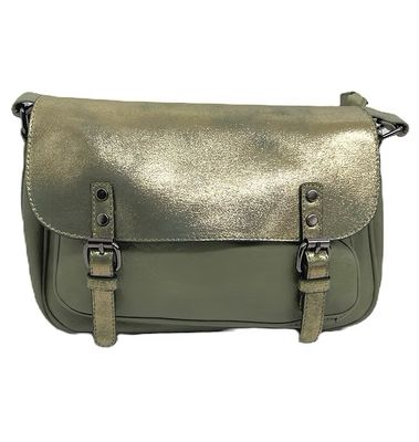 Sac bandoulière amande (maxi format)