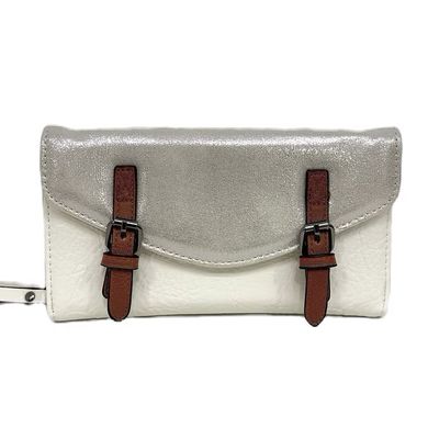 Grand portefeuille blanc