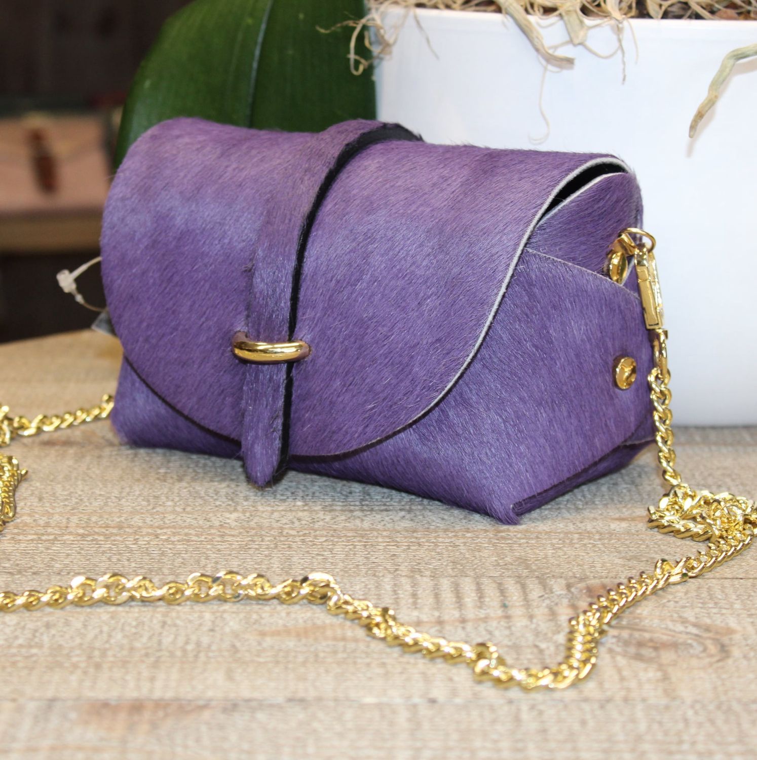 Sac à bandoulière en cuir