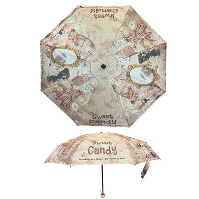 Parapluie Sweet &amp; Candy - Rose Pâle