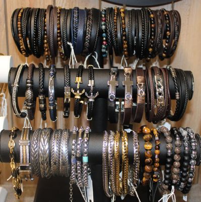 Bijoux acier homme
