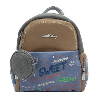 Sac à dos &quot;Sweet &amp; Candy&quot; bleu