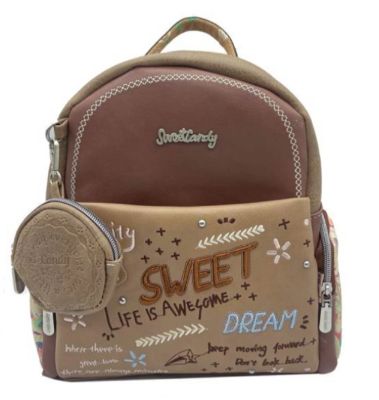 Sac à dos &quot;Sweet &amp; Candy&quot; kaki