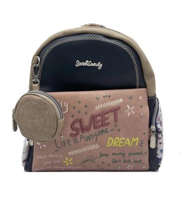 Sac à dos &quot;Sweet &amp; Candy&quot; rose