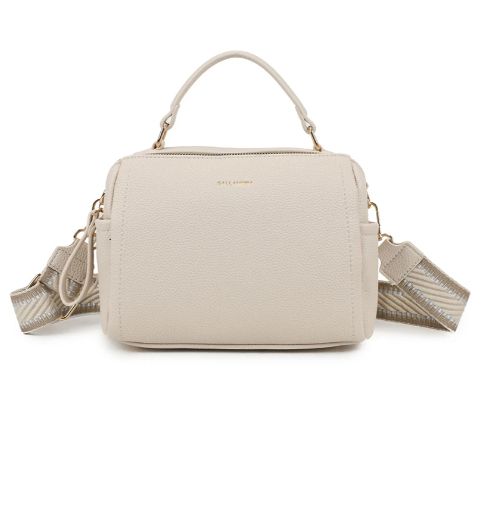 Sac à main bandoulière beige