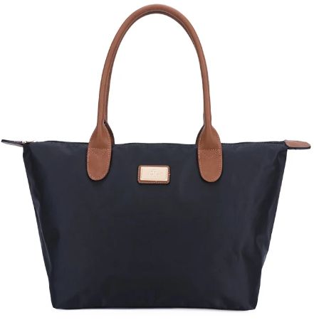 Sac cabas en nylon noir