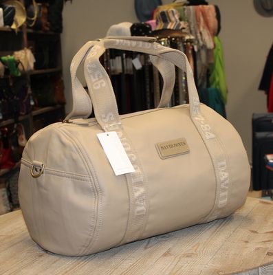 Sac polochon taupe
