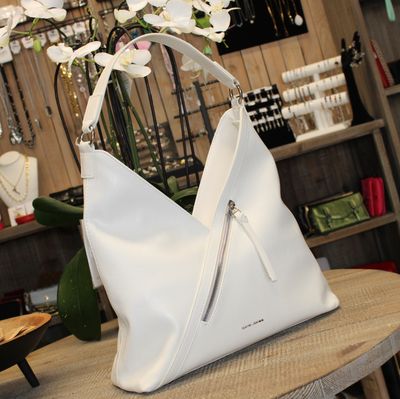 Sac épaule blanc