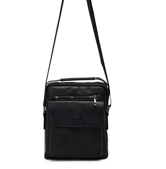 Sacoche bandoulière homme noir