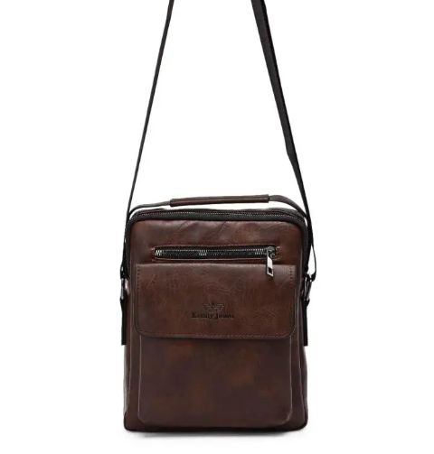 Sacoche bandoulière homme marron