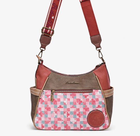 Sac bandoulière SWEET&amp;CANDY brique
