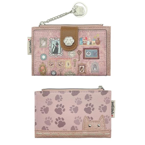 Portefeuille &quot;Little Kat&quot; rose