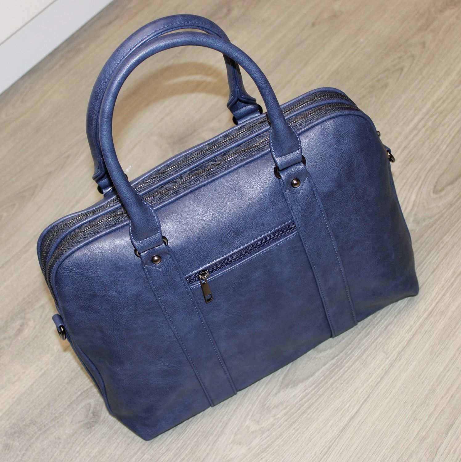 Sac pour ordinateur portable et documents - Bleu