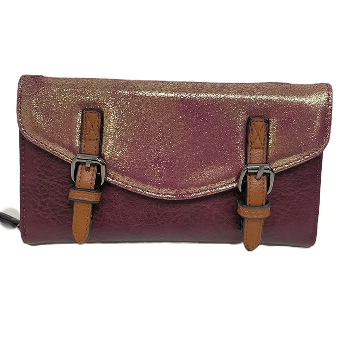 Grand portefeuille bordeaux