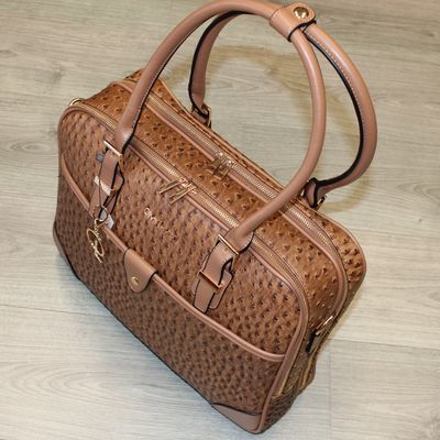 Sac business KIARA cognac