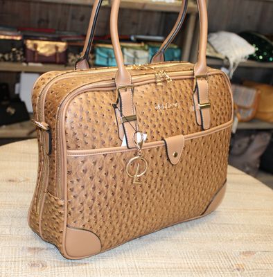 Sac business KIARA cognac