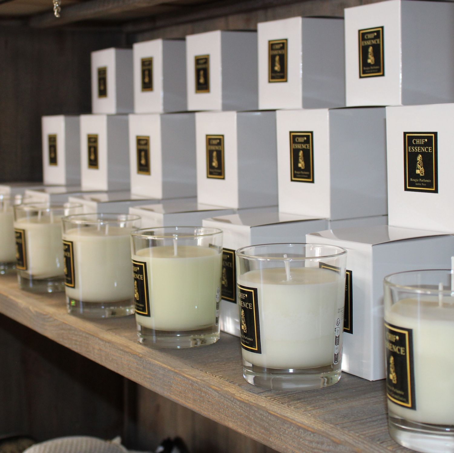 Bougie parfumé senteur Caramel Framboisé