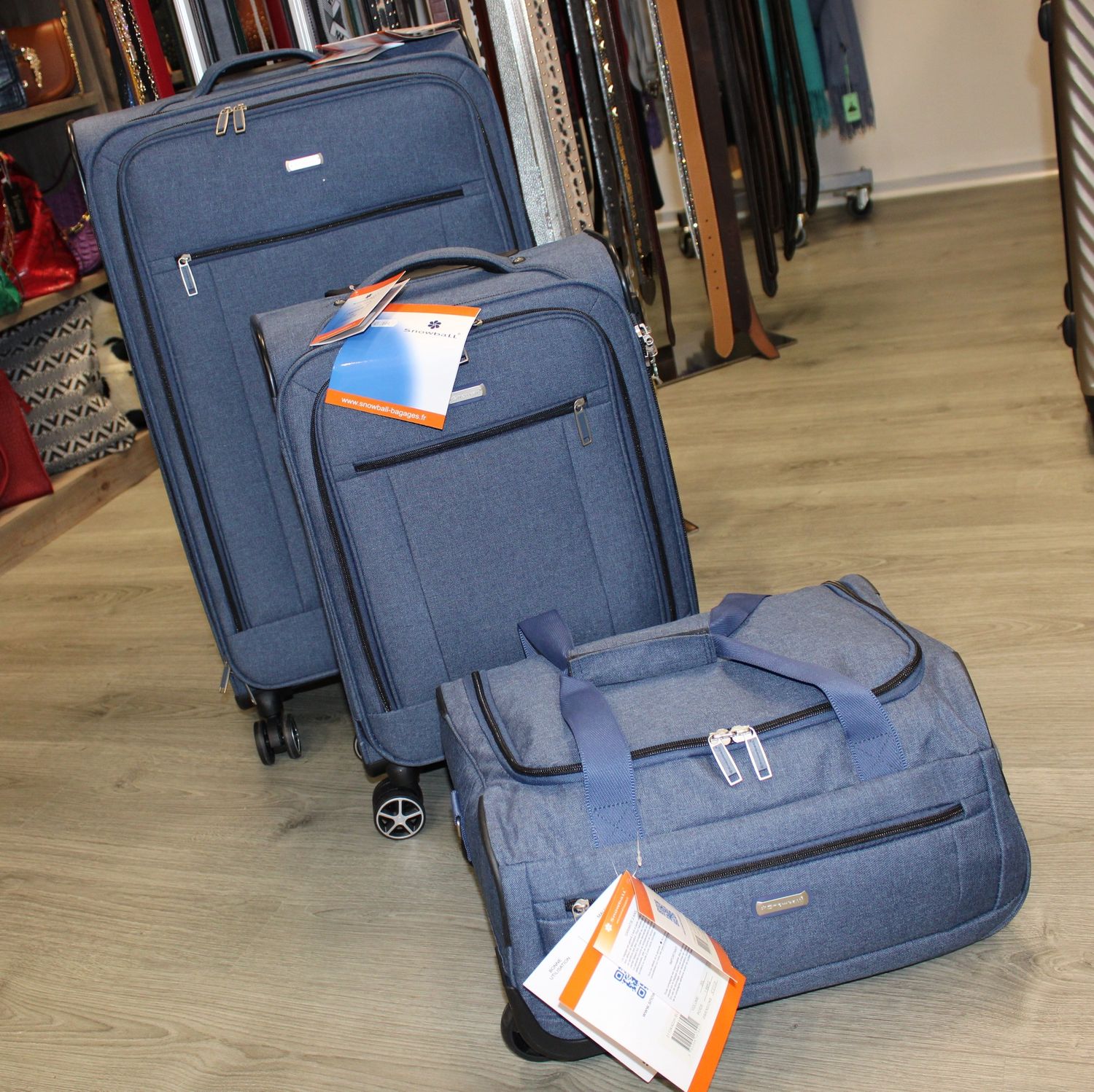 Set de 2 valises + Sac Voyage