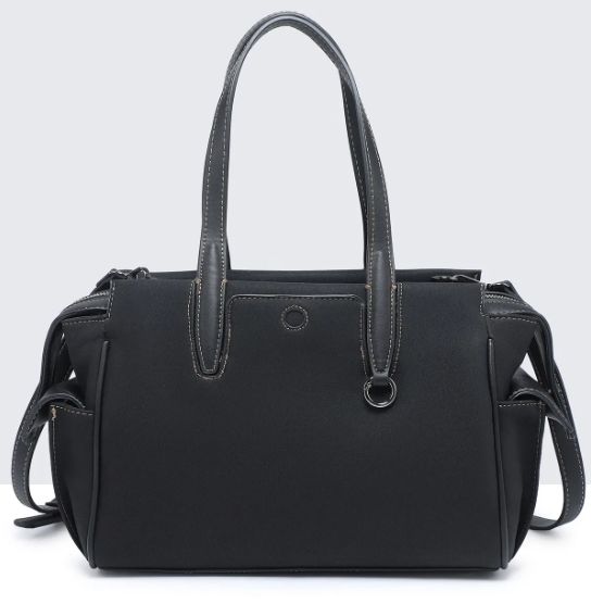 sac à main polochon noir