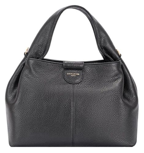 Sac tendance en similicuir noir