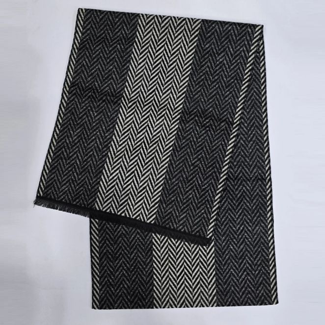 Echarpe en laine pour homme - Beige