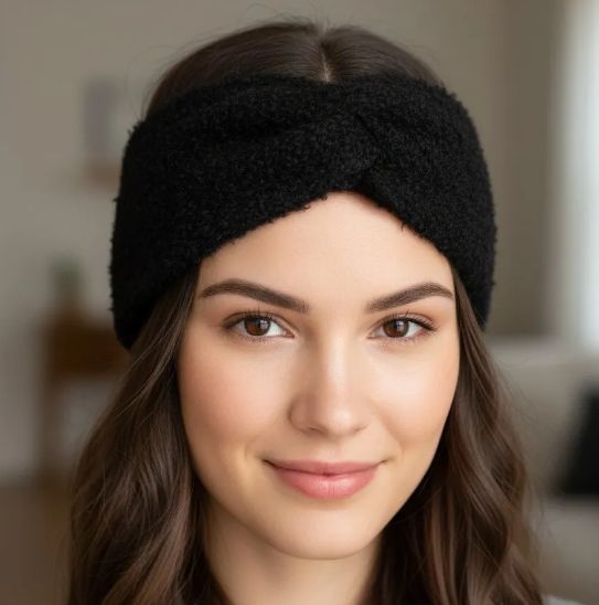 Bandeau moumoute - Noir