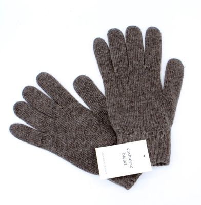 Gants homme en cachemire - Taupe