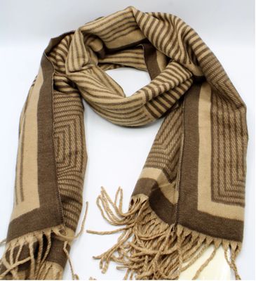 Echarpe finition douce pour homme  - Marron